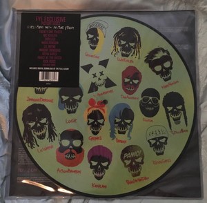 Suicide Squad (The Album) Picture Disc New Sealed Vinyl Record Twenty ...