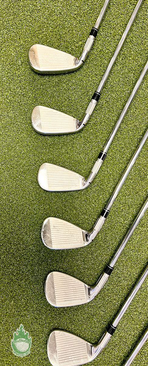 Used RH TaylorMade M6 Irons 5-PW/SW Japan-Spec 85g Regular Used RH TaylorMade M6 Irons 5-PW/SW Japan-Spec 85g Regular