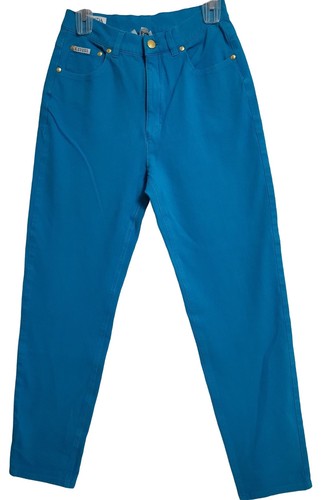 Aqua Blue Denim Tapered Ankle | eBay