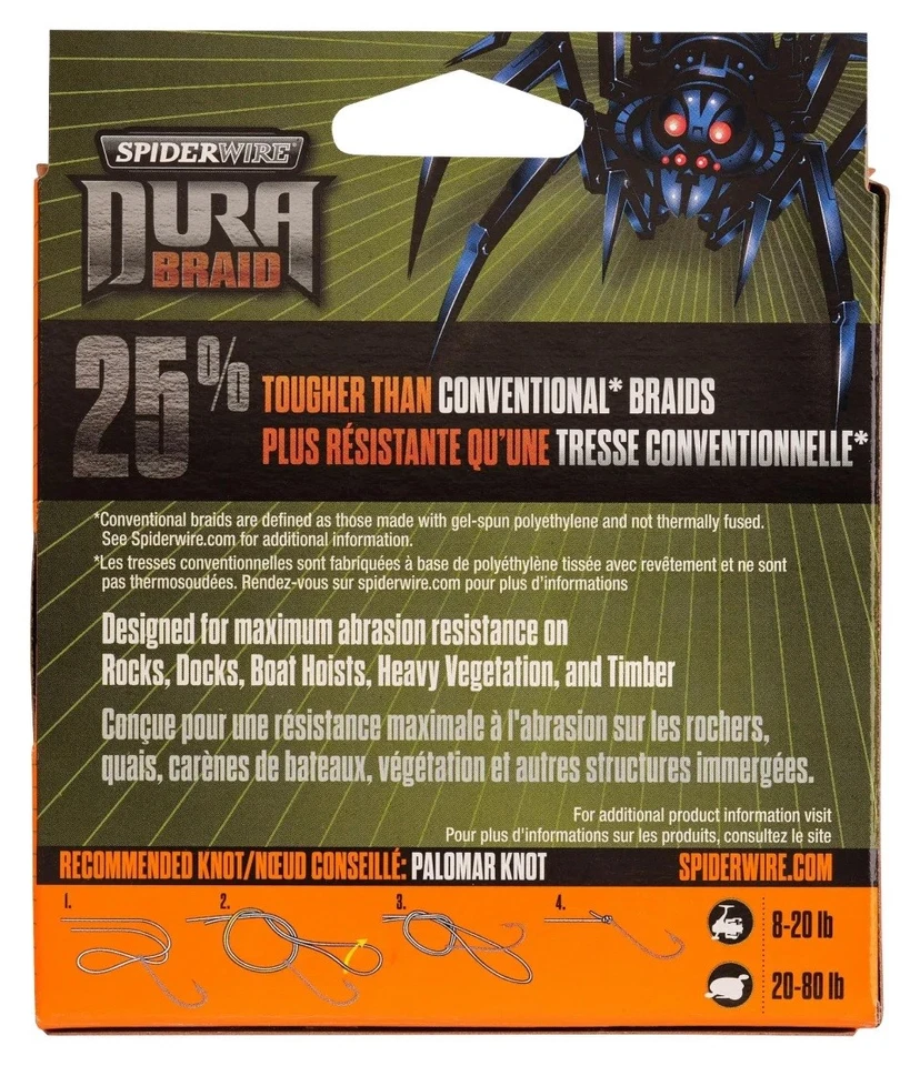 Spiderwire Durabraid Musgo Verde 150yds Foto 3 de 3