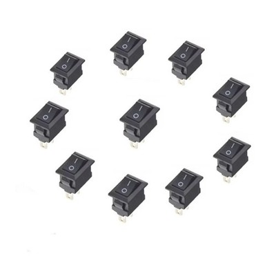 Rocker Switches 2 Pin 250V 3A SPST ON OFF Switches Toggle Power Snap