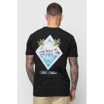 Valere Milano | Iseo VM-293 Tropical Diamond Graphic Print Halbarm T-Shirt