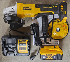 NEW DeWalt 20V MAX Brushless 4 1/2" Angle Grinder w/ 5aH Battery Model DCG408