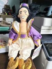 Disney Aladdin the Genie 8" Bean Bag Plush Toy With Tag