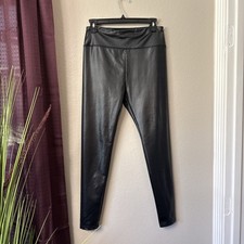 B9/2 Wild Fable Faux Leather Stretchy Pants Size Medium