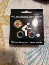 Activ Life Strip LED Bicycle Bike Tire Wheel Lights Red 2 wheel pack