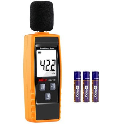 Medidor de decibelios lector de nivel de sonido de 30 a 130dB A medidor de ruido