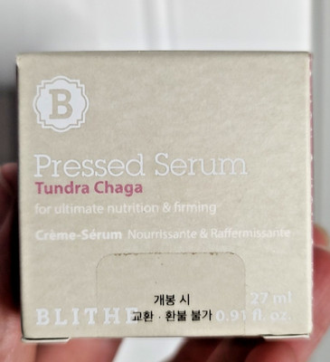 Sealed Box Pressed Serum Tundra Chaga Blithe Ultimate Nutrition & Firming 27 ML