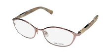 VERA WANG V358 CAT EYE HANDMADE SIGNATURE LOGO ON TEMPLES EYEGLASS FRAME/EYEWEAR