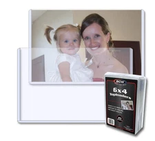 BCW (Brand New) 25ct - 6 X 4 Top Loader - For Vintage Photos & Postcards