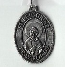 Saint Peregrine Share a Prayer Pendant & Two Prayer Cards — photo 3
