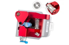 Dual Gear Ender 3 Extruder with Two Washers Metal Drive Feeder Upgrade Kit Compa