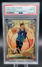 LaMelo Ball 2023 Topps Chrome Superfractor 1/1 Coast to Coast #CC-4 PSA 10