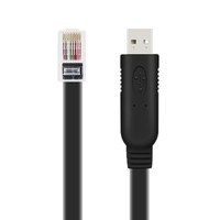 Small Usb To RJ45 Console Cable For Networking Management For Laptops Computer