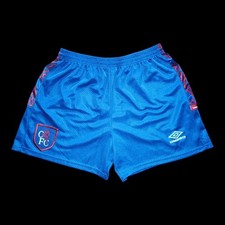 Vintage Chelsea FC x Umbro 1993/95 Home Football Soccer Shorts