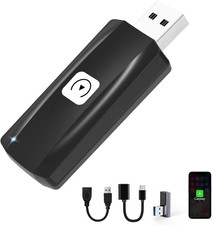 Apple Wireless CarPlay Stick 2-in-1 U2C-PP  2015-2024 Vehicles Compatible