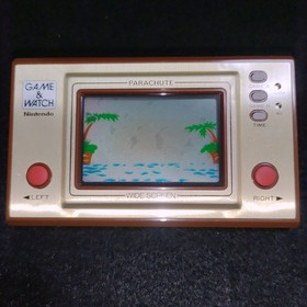 Nintendo Game & Watch Parachute Wide Screen 1981 LCD Handheld Tested JP