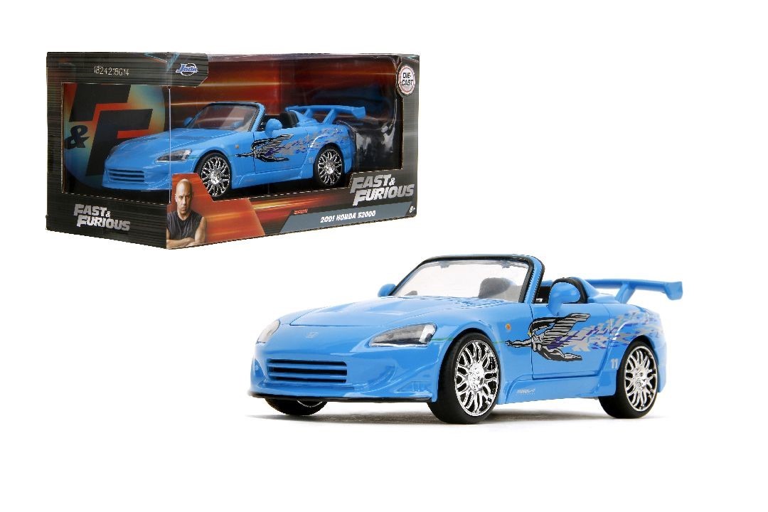 Jada 1:24 Fast & Furious Suki's 2001 Honda S2000 w/Mia's Integra