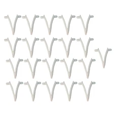 Heavy Duty Pool Brush Clips Secure Attachment for Pool Cleaning Accessories
