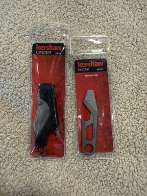 Kershaw Cinder Keychain Knife & Recap Keychain Tool