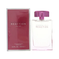 Kenneth Cole Reaction for Women 3.4 Oz Eau De Parfum Spray Box