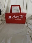 Vintage Coca-Cola 8 Pack Bottles One Pint Red Plastic Coke Carrier Caddy