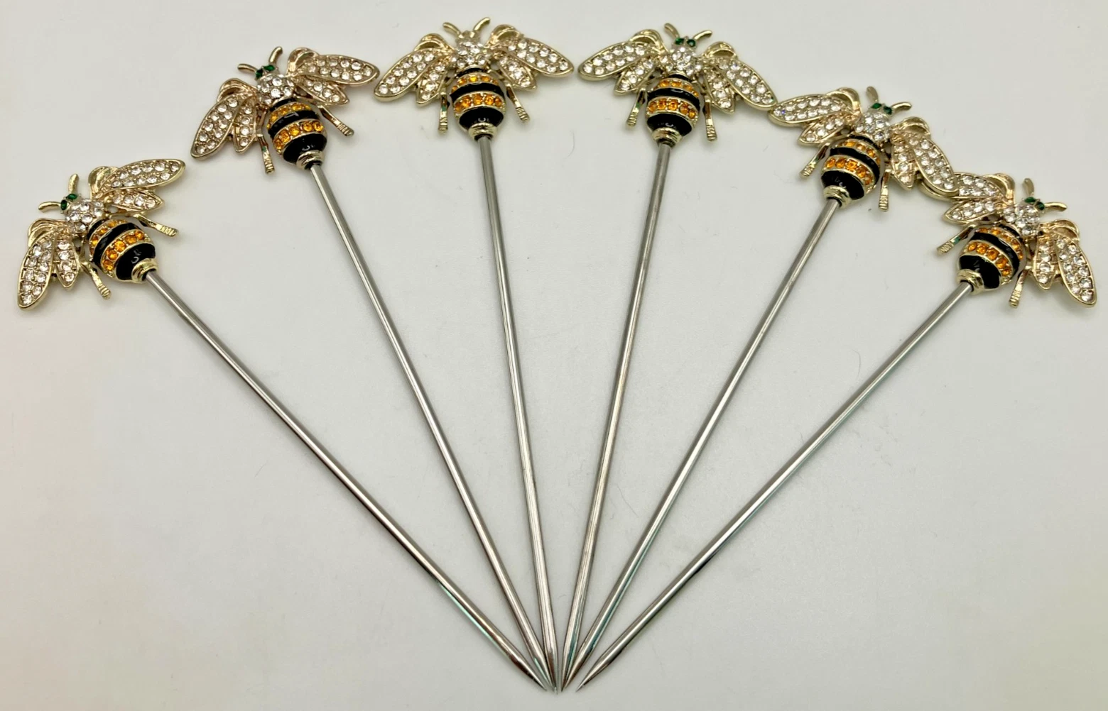 Joanna Buchanan Stripey Bee Cocktail Picks - Thumbnail 2