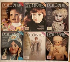 Doll Crafter Magazine Lot Of 6 Issues July -December 1996 