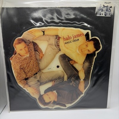 HALO JAMES MAGIC HOUR SHAPED PIC DISC 1990 UK