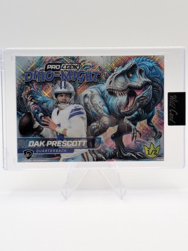 2025 Wild Card Pro-Look Dino-Might Alumination Dak Prescott #DMPTRX2-DP 1/2