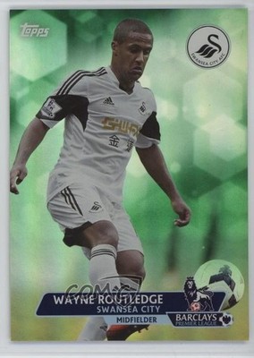 2013 Topps English Premier Gold Green /99 Wayne Routledge #83 0vj4