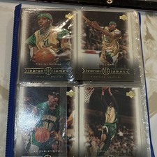 Upper Deck LeBron James Box Set 20-Card Lot 2003-04 Cleveland Cavaliers NBA