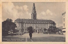 Vintage Postcard of Christiansborg Palace Copenhagen by Thorvald Jørgensen
