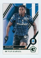 2020-21 Duvan Zapata Panini Chronicles Green Atalanta BC Soccer Card 5/5