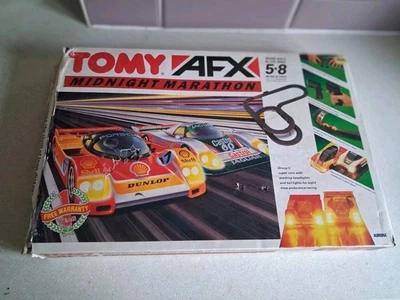 Tomy AFX Midnight marathon set - Image 1 of 4