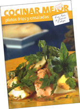 LIBRO DE RECETAS "COCINAR MEJOR PLATOS FRÍOS Y ENSALADAS", EN ESPAÑOL