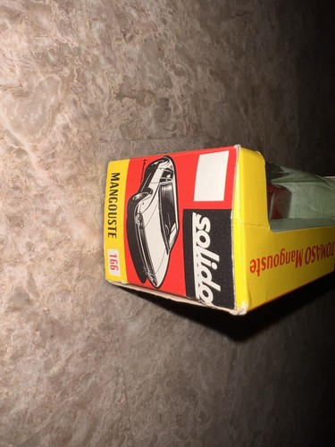 Vintage Tomaso Mangouste Solido 1:43 pressofuso n. 166 con scatola originale - Foto 2 di 10