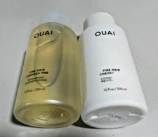 OUAI Fine Shampoo & Conditioner Set Sulfate Free for Fine Hair (10 Fl Oz) NEW