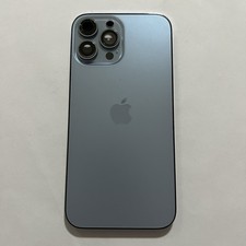 Original Back Glass Housing Cover Frame Replacement For iPhone 13 Pro Max Blue