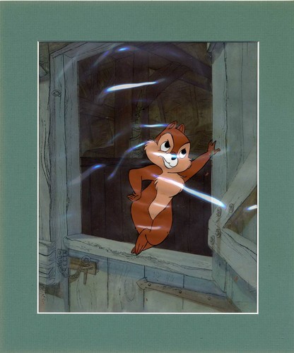Original Production Cel of Chip from Disney TV (1950s/60s)