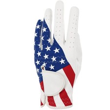 Golf Gloves for Men and Left Hand for Right Handed Golfer The Flag Pattern Sy...