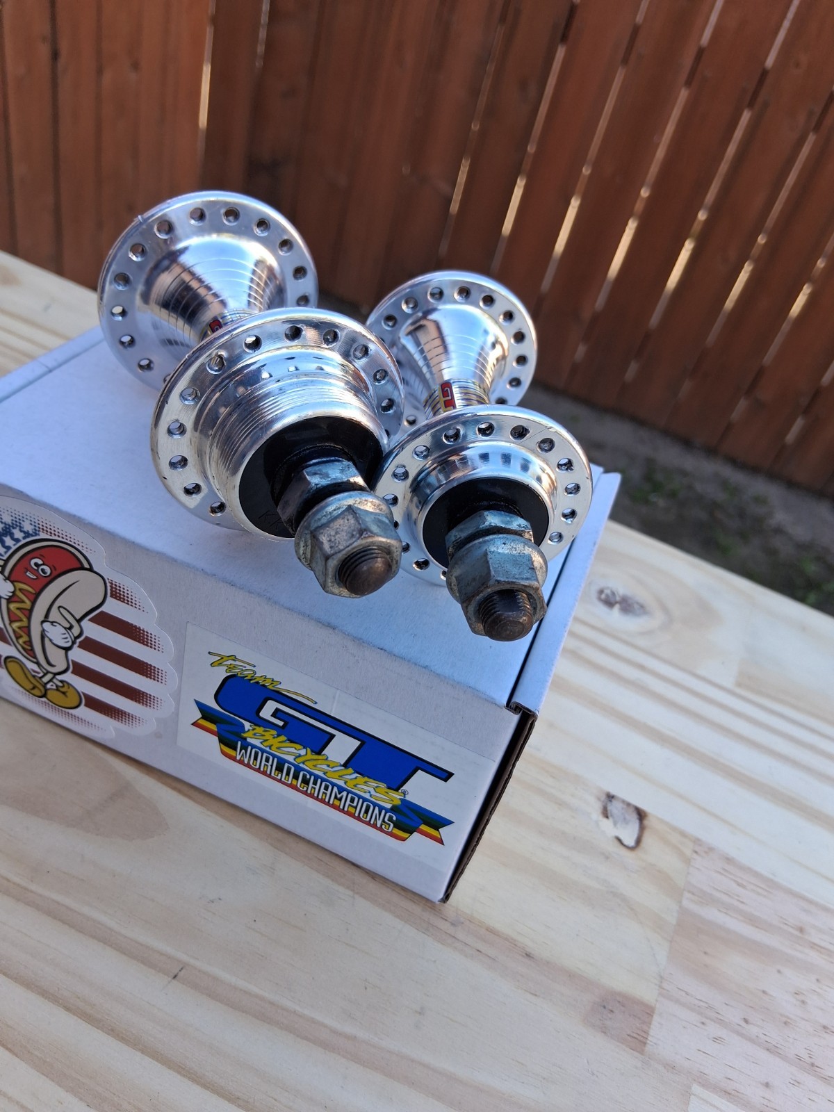 GT bmx Hubs