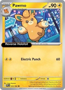 Pawmo 033/094 Phantasmal Flames Common Reverse Holo