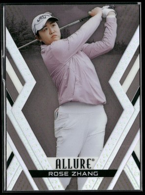 Rose Zhang 2026 Upper Deck Allure Black Rainbow #6 PGA/LPGA