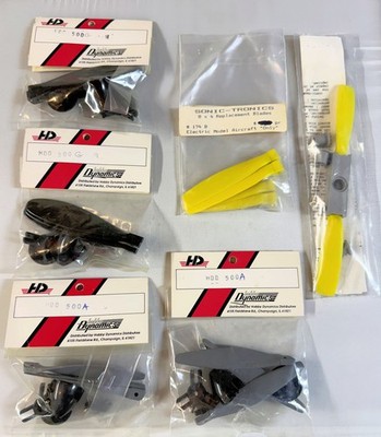 Sonic-Tronics & Hobby Dynamics Folding Electric Propeller & Extra Blade Sets
