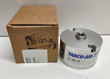 NEW IN BOX FABCO-AIR 1-1/8" BORE X 1/2" STROKE PNEUMATIC CYLINDER D-121-X