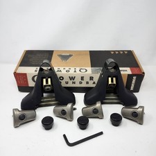 Yakima Q Tower Pair With Pads And Q14 Q-clips For Round Bar Roof Rack Usa Made Yakima Q Tower Pair With Pads And Q14 Q-clips For Round Bar Roof Rack Usa Made