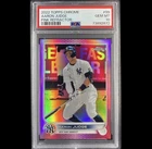 2022 Topps Chrome Aaron Judge Pink Refractor PSA 10