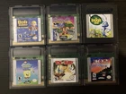 Lot Of 6 Gameboy/Color Games All Tested Working Great Condition And 3 Game Cases