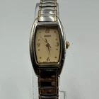 Vintage Seiko Watch Women Silver Tone Stretch Band 1N01-5869 New Battery 6.5"